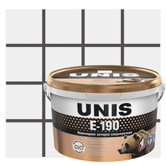 Затирка эпоксидная эластичная Unis E-190 графит с14 2 кг