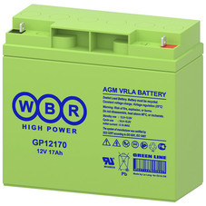 Аккумулятор WBR 12 В 17 Ач (GP12170)