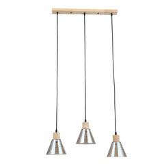 Светильник подвесной Arte Lamp Lancaster E27 60 Вт 7 кв.м черный/желтый IP20 (A5891SP-3BK)