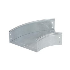 Угол для лотка горизонтальный 45° DKC S5 Combitech CPO 100х100 мм с креплением (36101KDIY)