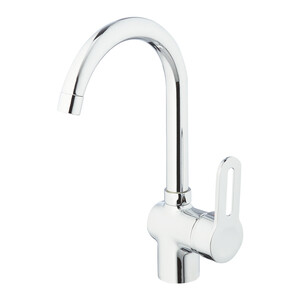 Смеситель для кухни Lavelly Status хром с высоким изливом однорычажный (672179)