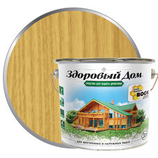 Антисептик Здоровый Дом декоративный для дерева сосна 3 л
