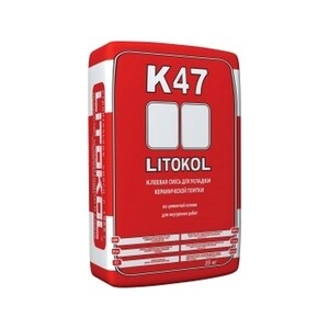 Клей для керамоганита Litokol К47 (класс С0) 25 кг