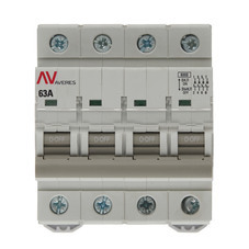 Выключатель нагрузки EKF Averes AVN 4Р 63А 400 В на DIN-рейку (avn-4-63-av)