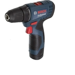 Дрель-шуруповерт аккумуляторная Bosch GSR 120-LI 12 В 2 Ач Li-Ion 2 АКБ и ЗУ (06019G8000)