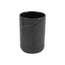 Стакан для ванной Stenova Home Lava настольный фарфор черный (91204816)