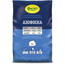 Удобрение минеральное сухое универсальное Азофоска Фаско 1 кг