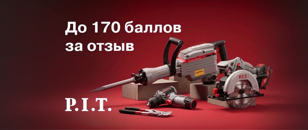 Получите до 170 баллов за отзывы на P.I.T.