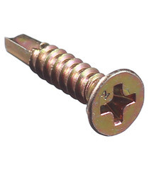 Саморезы оконные 19x3,9 мм с буром желтые (500 шт.) - фото 5