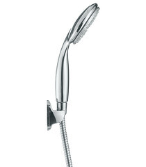 Лейка для душа Union d100 мм 1 режим со шлангом 1500 мм с держателем пластик хром (MW036) - фото 5