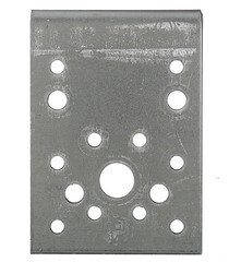 Уголок крепежный оцинкованный 90х90х65х2.5 мм - фото 3