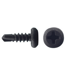 Саморезы клопы 11x3,9 (3,5) мм с буром фосфатированные (1000 шт.) - фото 1