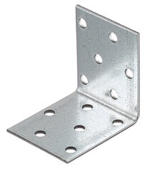 Уголок соединительный оцинкованный 50х50х40х2 мм - фото 1