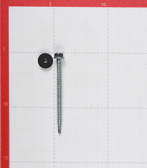 Саморезы кровельные с буром 70х4,8 мм металл-дерево оцинкованные (150 шт.) - фото 4