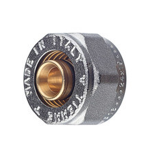 Евроконус Tiemme 16 обж(ц) х М24 для металлополимерных труб (1440017/1633K162018) - фото 1