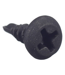 Саморезы клопы 9,5x3,9 (3,5) мм с буром фосфатированные (1000 шт.) - фото 2