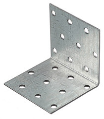 Уголок соединительный оцинкованный 60х60х60х2 мм - фото 1