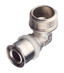 Угол VALTEC (VTm.253.N.002606) 26(пресс) х 1 НР(ш) - фото 1