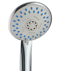Лейка для душа Union d105 мм 5 режимов без шланга пластик хром (MW018) - фото 6