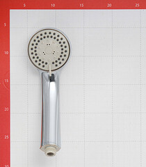 Лейка для душа Union d75 мм 3 режима без шланга пластик хром (MW022) - фото 4