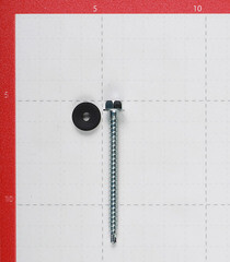 Саморезы кровельные с буром 65х4,8 мм металл-дерево оцинкованные (30 шт.) - фото 3