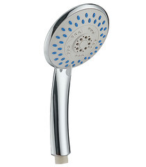 Лейка для душа Union d105 мм 5 режимов без шланга пластик хром (MW018)