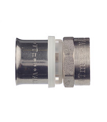 Соединитель прямой VALTEC (VTm.202.N.002605) 26(пресс) х 3/4 ВР(г) - фото 4