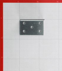 Уголок соединительный оцинкованный 40х40х60х2 мм - фото 3