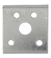 Уголок крепежный оцинкованный 40х140х40х2 мм - фото 3