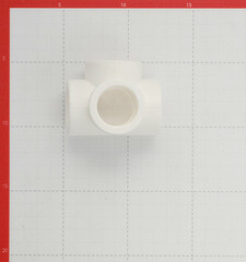 Крестовина полипропиленовая Valtec двухплоскостная 32 мм (VTp.778.0.032) - фото 3