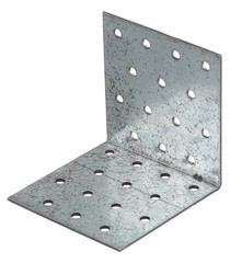 Уголок соединительный оцинкованный 80х80х80х2 мм - фото 1