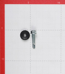 Саморезы кровельные с буром 25х5,5 мм металл-металл оцинкованные (300 шт.) - фото 4