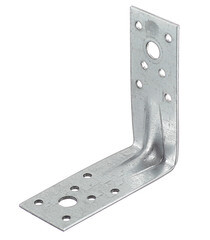 Изображение товара Уголок крепежный усиленный оцинкованный 90х90х40х2.5 мм