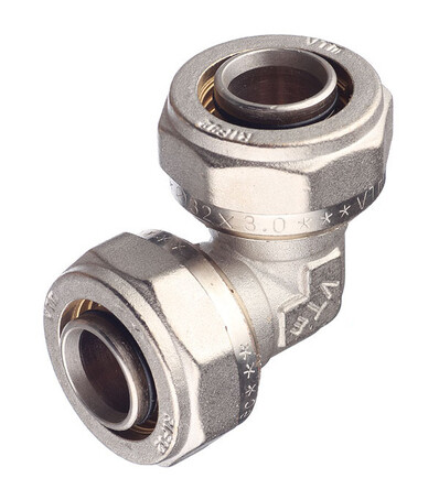 Кран шаровой латунный Valtec Base 1/2 ВР(г) х 1/2 ВР(г) бабочка прямой ...