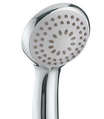 Лейка для душа Union d85 мм 1 режим без шланга пластик хром (148921) - фото 3