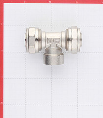 Тройник VALTEC (VTm.332.N.320632) 32 обж(ц) х 1 ВР(г) х 32 обж(ц) - фото 5