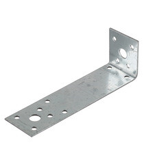 Уголок крепежный оцинкованный 40х140х40х2 мм - фото 1
