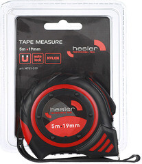 Рулетка Hesler с автостопом магнитная 5 м x 19 мм - фото 3