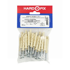 Дюбель-гвоздь Hard-Fix 6x40 мм цилиндрическая манжета нейлон (40 шт.) - фото 6