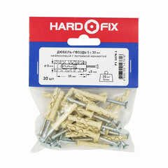Дюбель-гвоздь Hard-Fix 5x30 мм потайная манжета нейлон (30 шт.) - фото 3