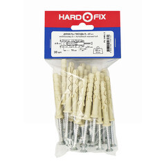 Дюбель-гвоздь Hard-Fix 8x60 мм потайная манжета нейлон (30 шт.) - фото 4
