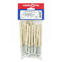 Дюбель-гвоздь Hard-Fix 8x80 мм потайная манжета нейлон (25 шт.) - фото 5