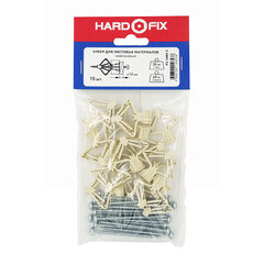 Дюбель для листовых материалов Hard-Fix PLA 4x60 мм нейлон с шурупом (15 шт.) - фото 5