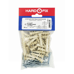 Дюбель для листовых материалов Hard-Fix PBA 4,5x35 мм нейлон с шурупом (30 шт.) - фото 5