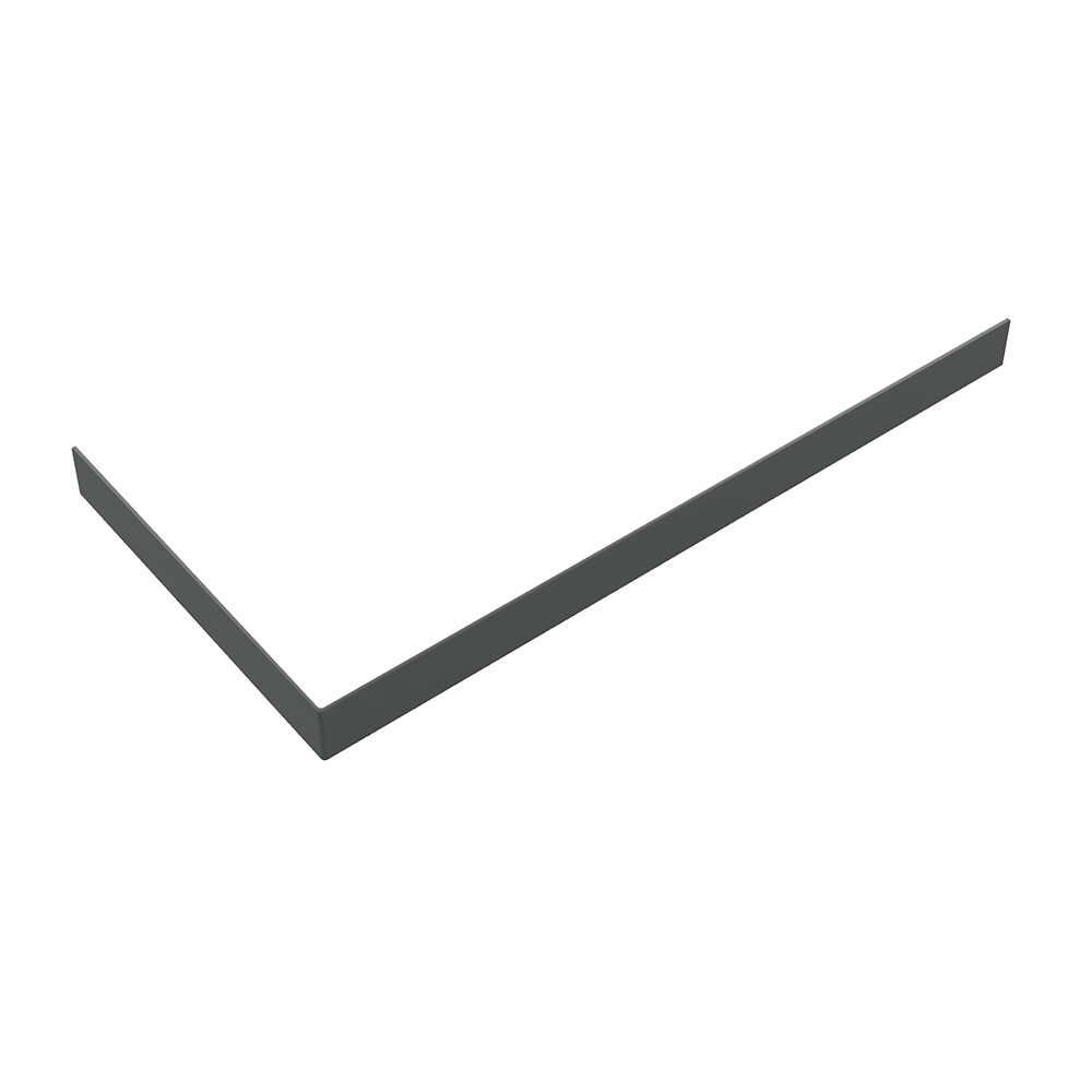 Изображение товара Экран для поддона Good Door Stella ABS-акрил 120x90 см графит прямоугольник