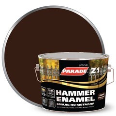 Эмаль по металлу гладкая Parade Z1 RAL 8017 шоколадная 2,5 л