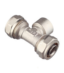 Тройник VALTEC (VTm.332.N.260526) 26 обж(ц) х 3/4 ВР(г) х 26 обж(ц) - фото 5