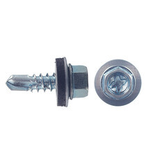 Изображение товара Саморезы кровельные с буром 19х5,5 мм металл-металл оцинкованные (300 шт.)