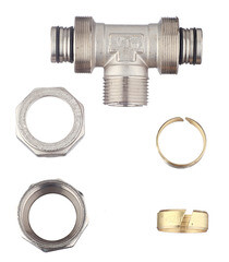 Тройник VALTEC (VTm.333.N.320632) 32 обж(ц) х 1 НР(ш) х 32 обж(ц) - фото 5