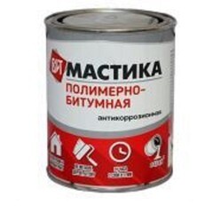 Мастика полимерно-битумная Царицинские краски 0,8 кг